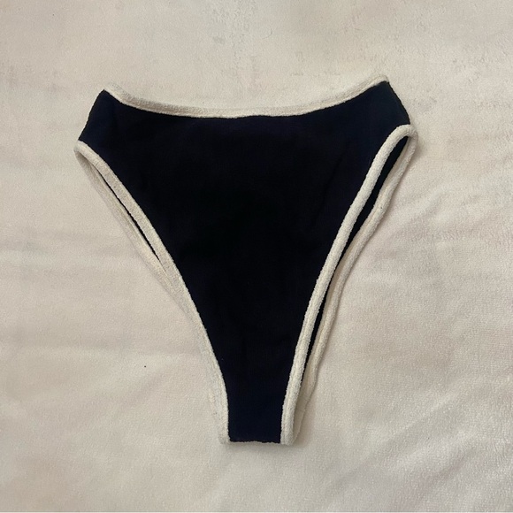 New! Montce x Olivia Culpo Paula binded bikini bottom black 3742 - Picture 2 of 11